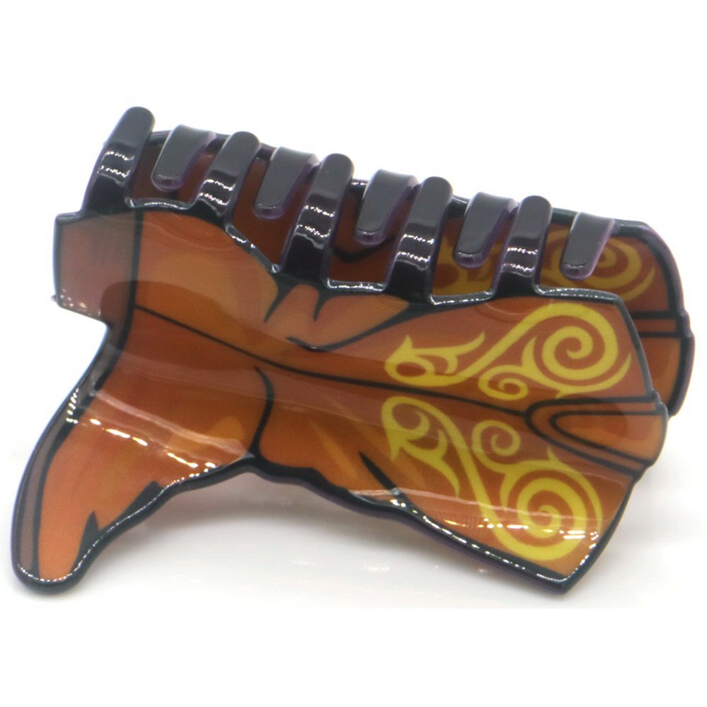 T-M6.1 H1038-011 Trendy Hair Claw Cowgirl Booth 8cm