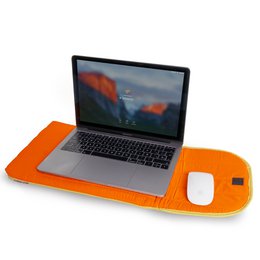 CUSTODIA GONFIABILE ARANCIONE PER LAPTOP 15" HF