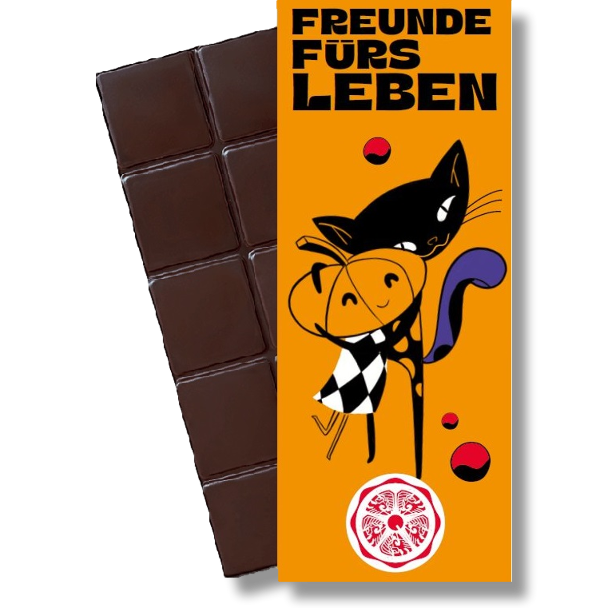 SweetGreets Bio-Schokolade "Freunde fürs Leben"