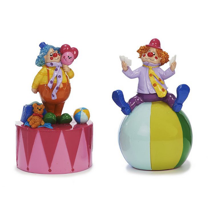 Klown skarbonka poli 10x10x16cm