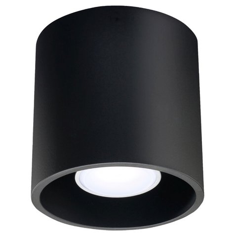 ORBIS 1 black ceiling lamp