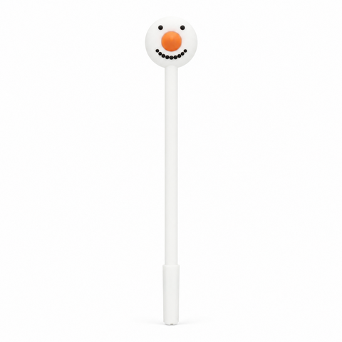 Christmas themed fancy pen - Snowman