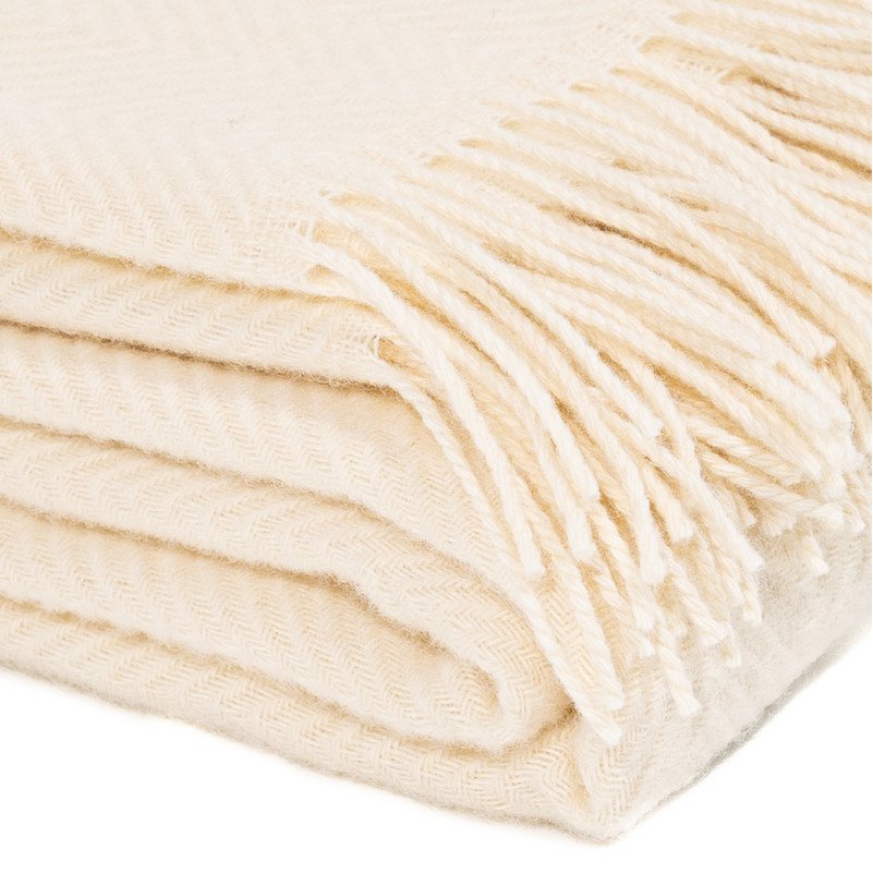 WOOOL Plaid - Manhattan (Creme)