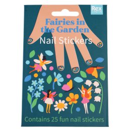 Nagelsticker für Kinder – Feen im Garten