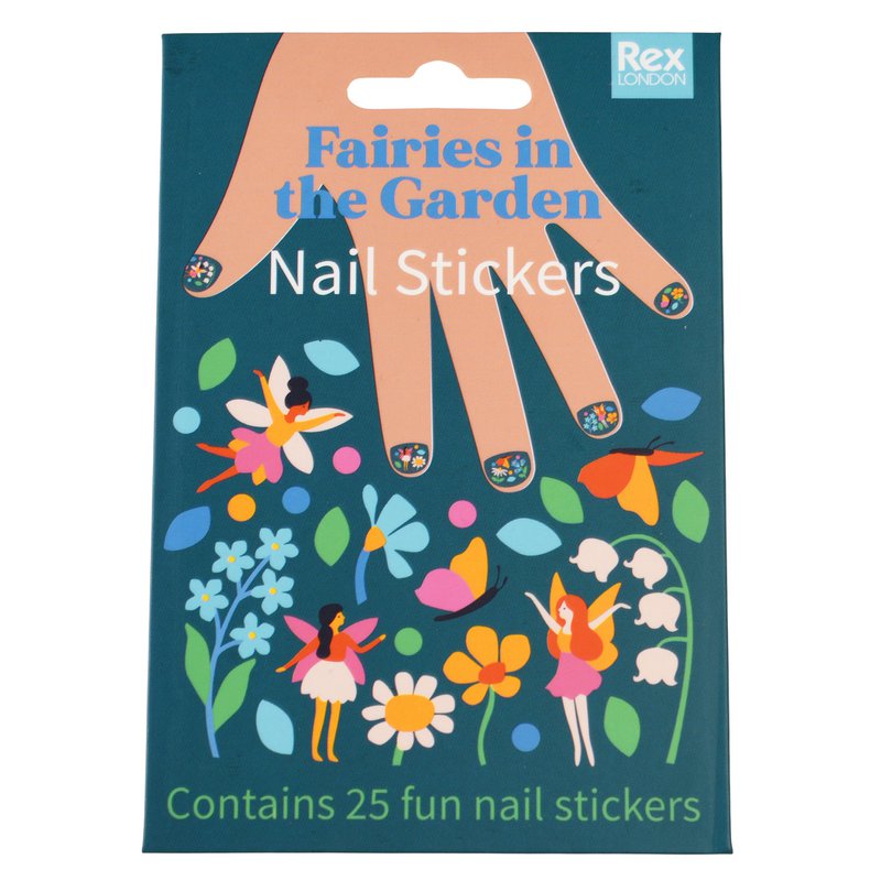 Nagelsticker für Kinder – Feen im Garten