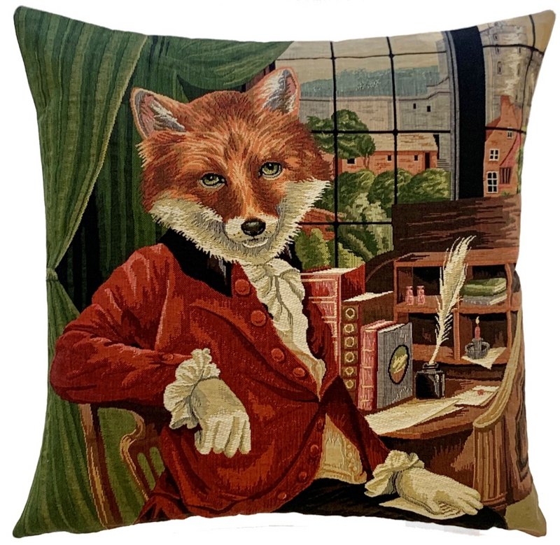 taie d'oreiller décorative renard Byron
