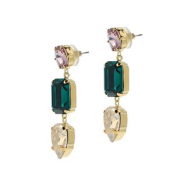 Lady Kate Statement Earrings Emerald
