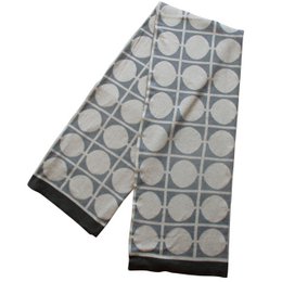 Don Grey Jacquard Throw – Soft Brushed Cotton