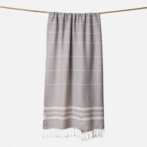 Ecobain Towel "New Classic" | Moon Shadow (Silbergrau)
