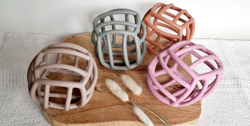 Silicone flexible motor ball - Rust