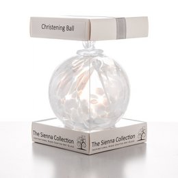 Spirit Ball 10cm - Baptême - Blanc