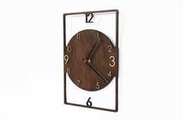 Orologio da parete, orologio da parete in legno