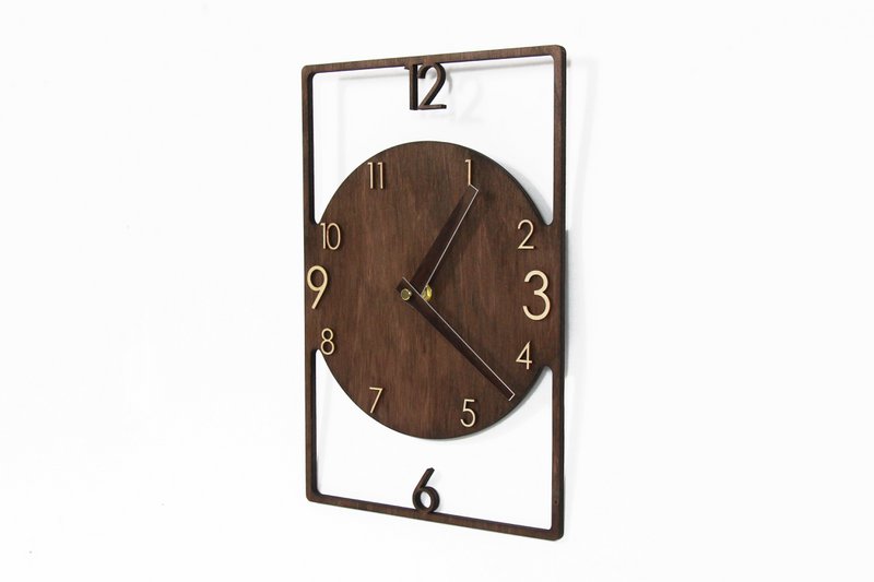 Orologio da parete, orologio da parete in legno