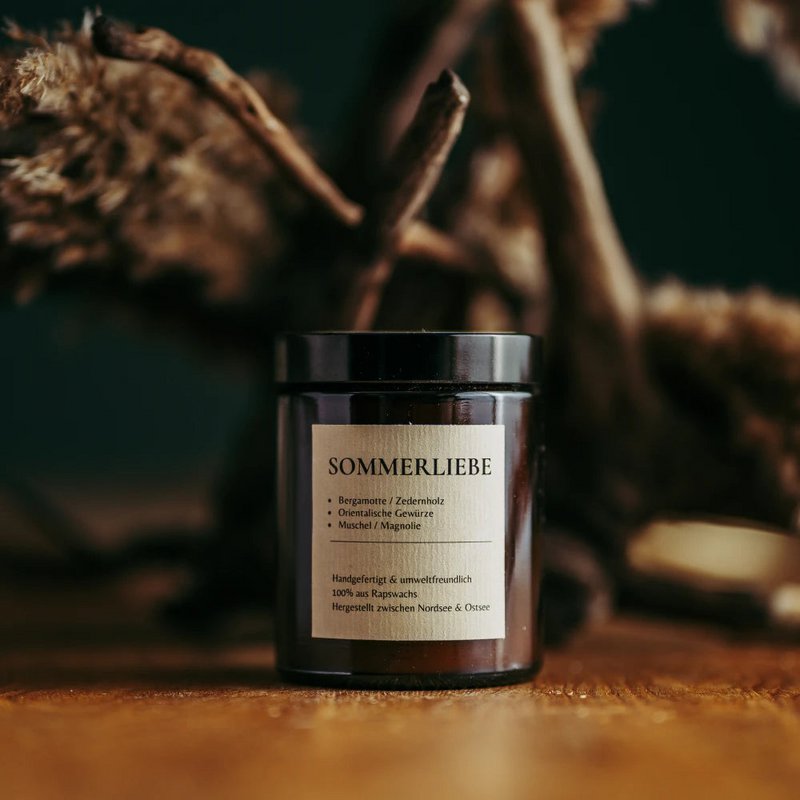 Scented candle summer love