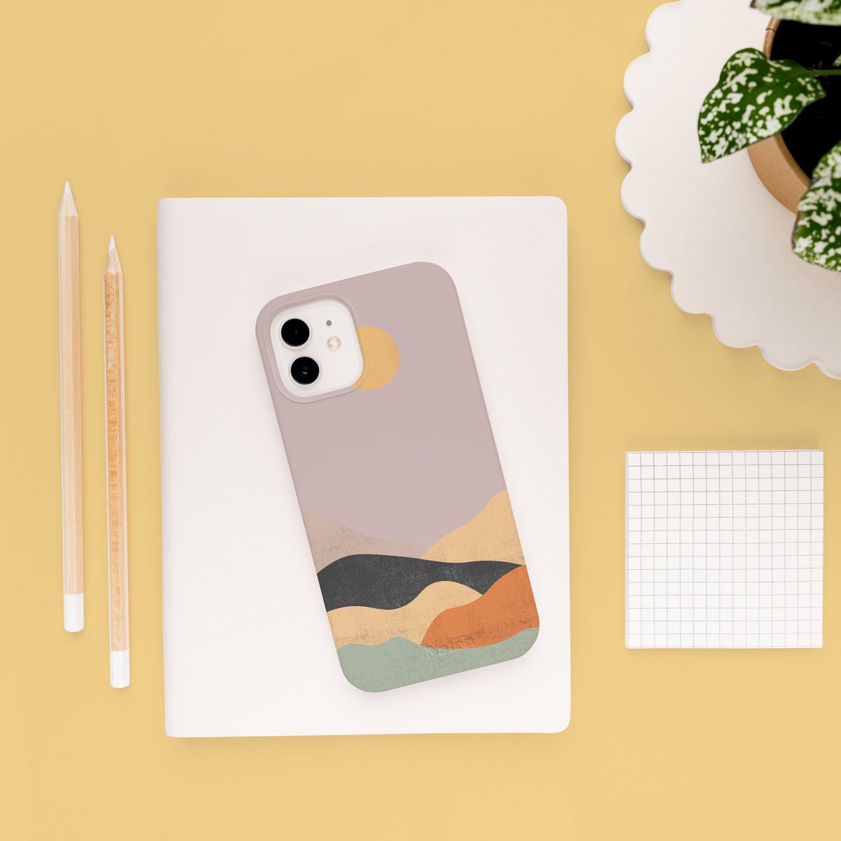 Miljøvenlig etui til iPhone 11 - Cute Hill