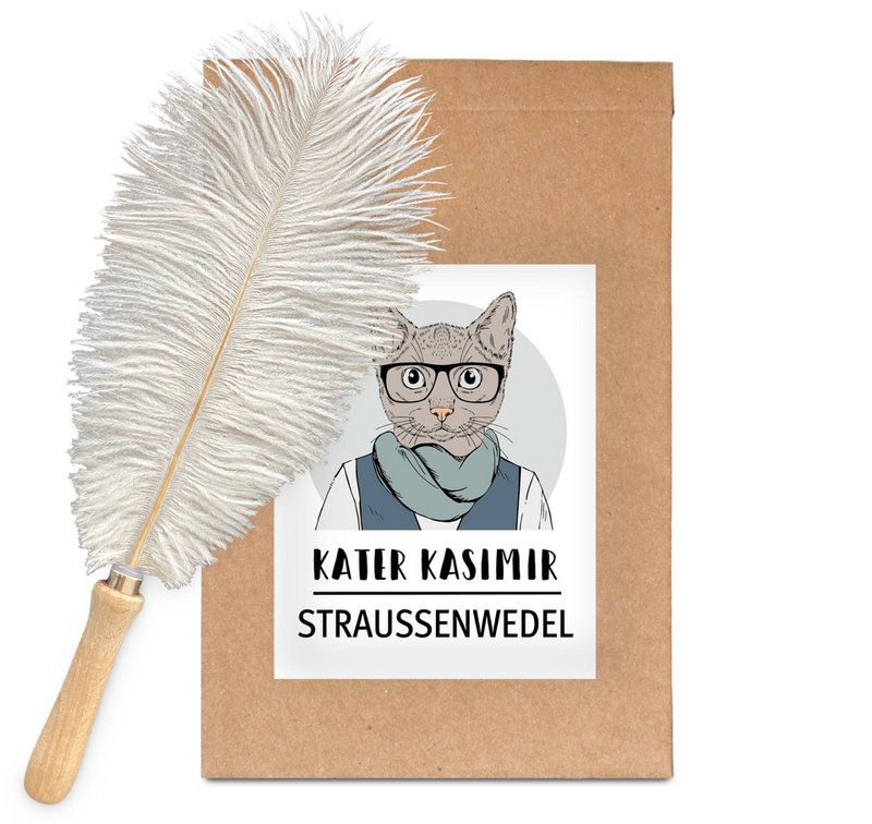 Feather feather with 1 ostrich feather