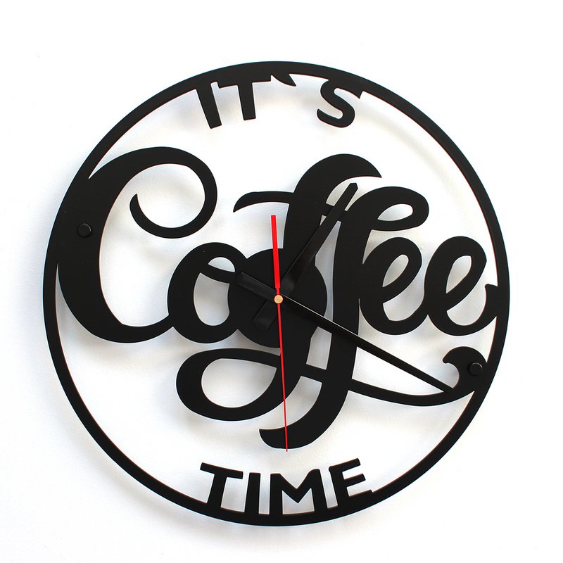 Decorizzly® Coffe Wall Clock