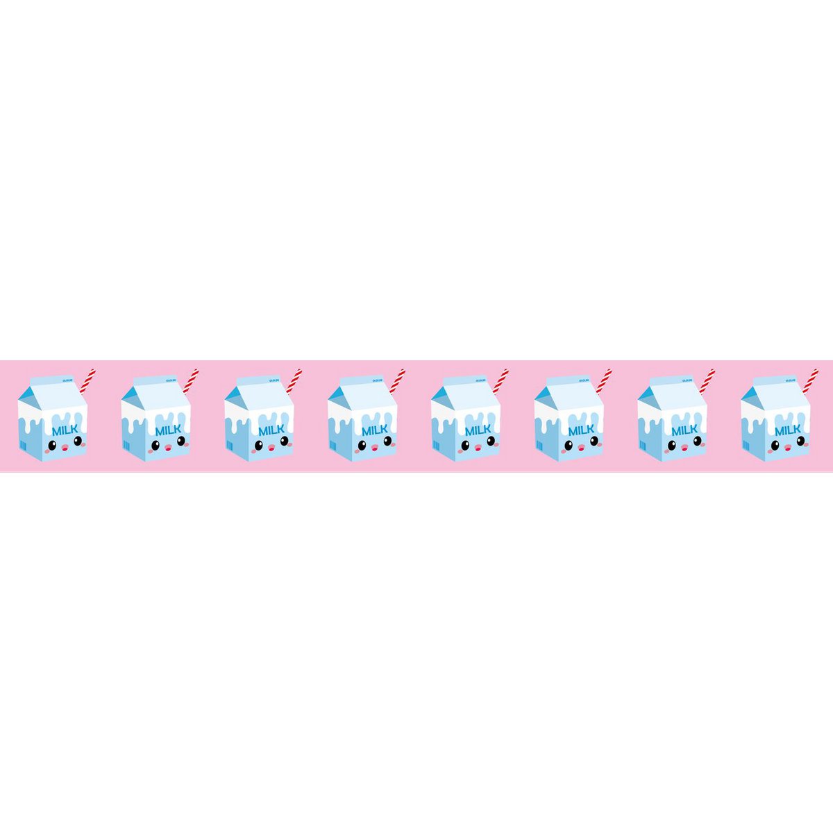 Washi tape Mælk pink