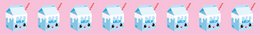 Washi tape Mælk pink