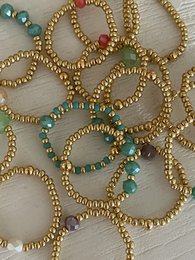 Bagues Sparkle Or Facette