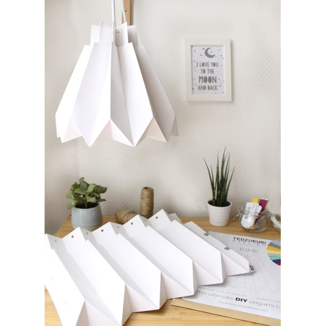 Lámpara colgante Origami Paper - Kit DIY