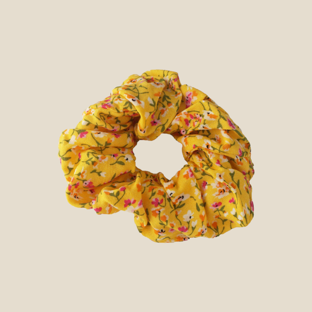 Scrunchie Jasmine yellow
