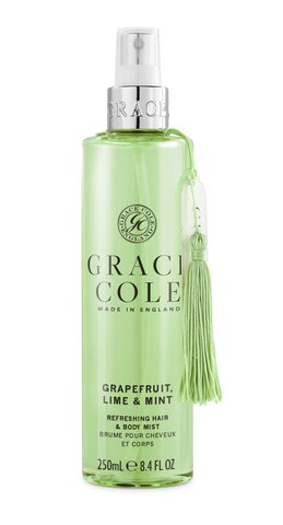 Grapefruit, Lime & Mint Hair & Body Mist 250Ml