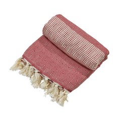 Plaid LOUNGE DIAMANT 100x180cm (8 Farben)