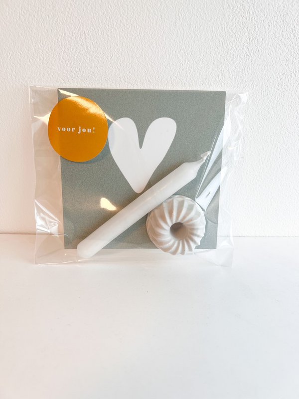 Maxi Geschenk Herz Blau