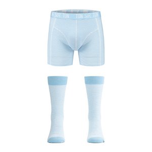 Stripe it - Passende Socken und Boxershorts