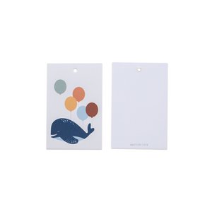 Whale || Gift tag