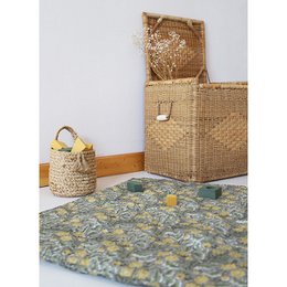 FIDELIA flower print baby rest mat