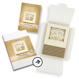 Krippe-Silhoubox L