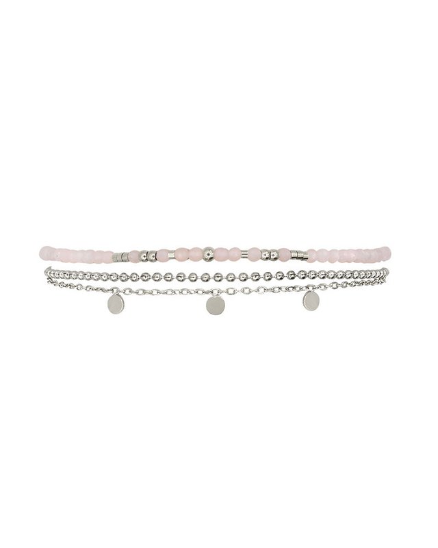 Armbånd 'Alexis' - Rose Quartz