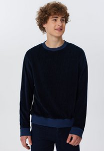 2232-045 | Men's Corduroy Sweatshirt - Night Blue