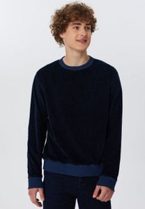 2232-045 | Men's Corduroy Sweatshirt - Night Blue