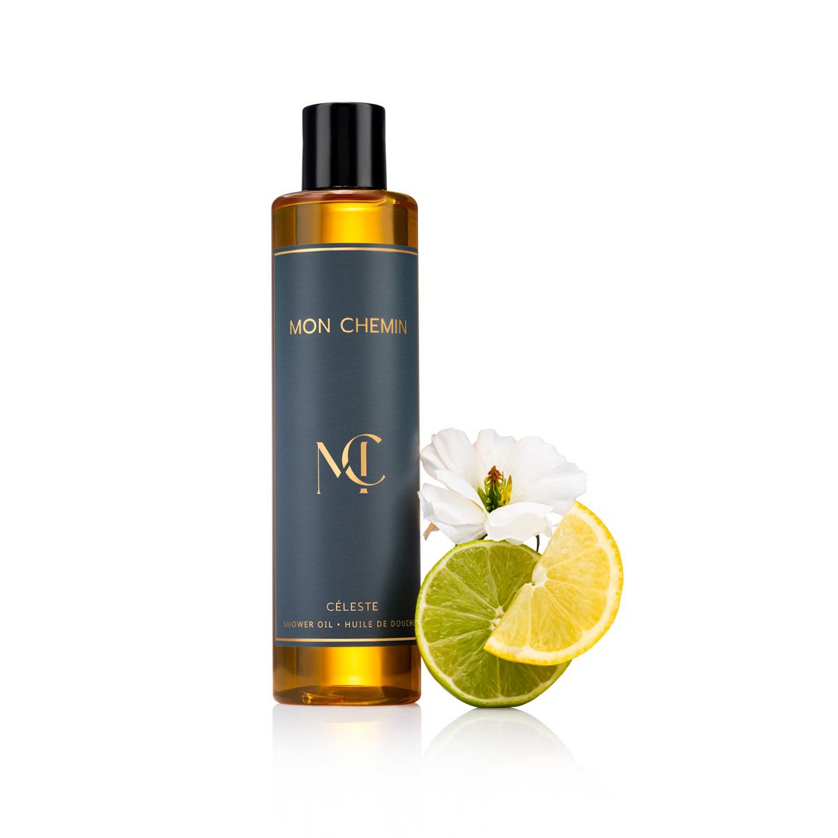 Mon Chemin® Nourishing Shower Oil | Celeste | Fresh & Spicy | With 7 precious oils