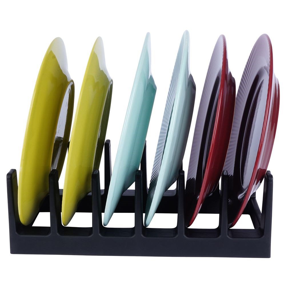 Lid and plate organizer rack plastic 28x15x9cm