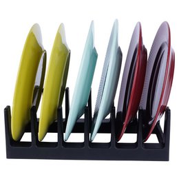 Lid and plate organizer rack plastic 28x15x9cm