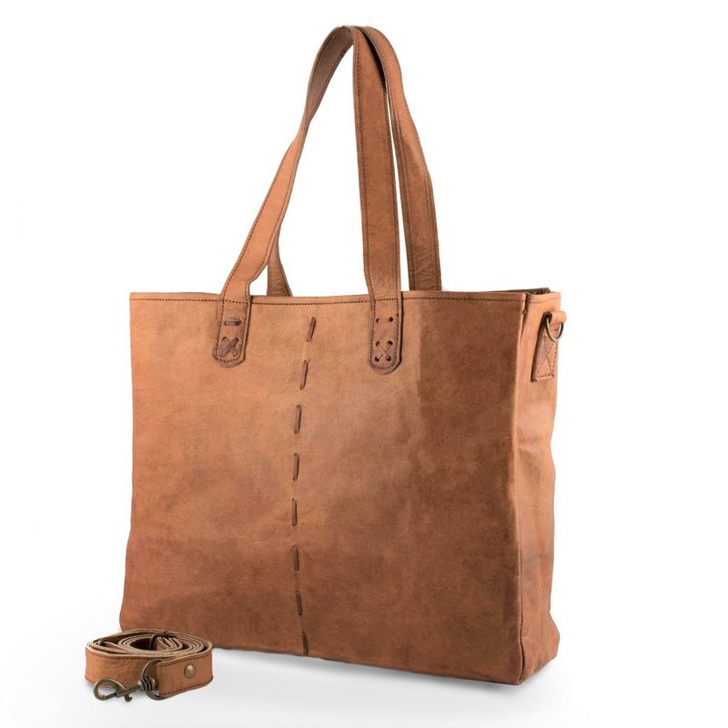 Shopper in pelle Ganesha