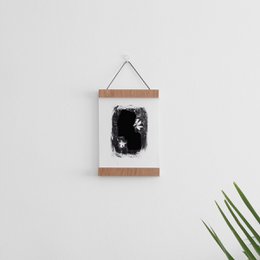 Cornice per appendere poster e stampe con calamite. Lunghezza 15 cm → EL MARC