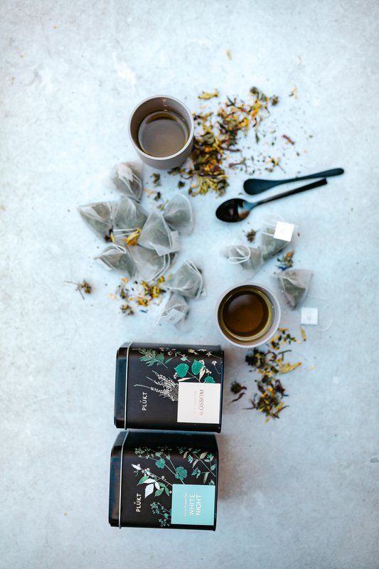 Tea Blend White Night - te i pose