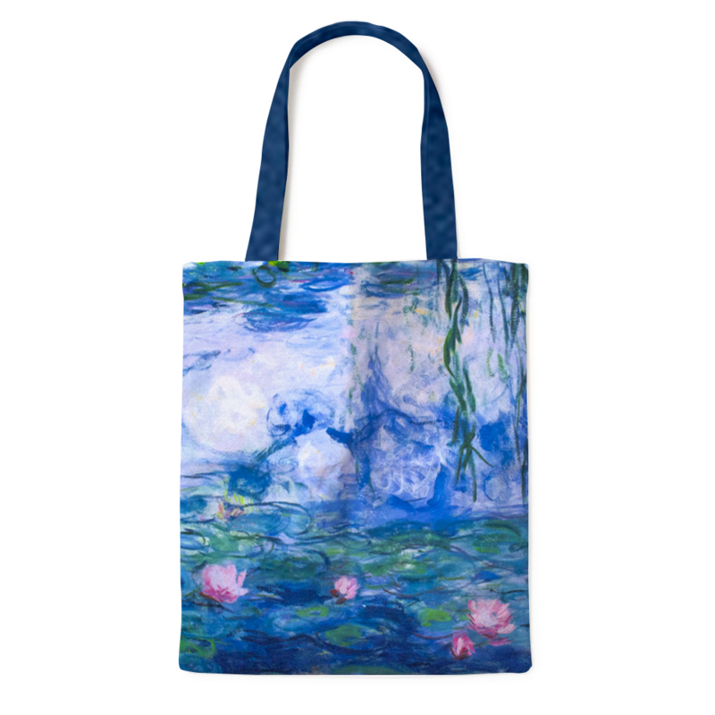 Baumwolltasche Luxe, Monet, Seerosen