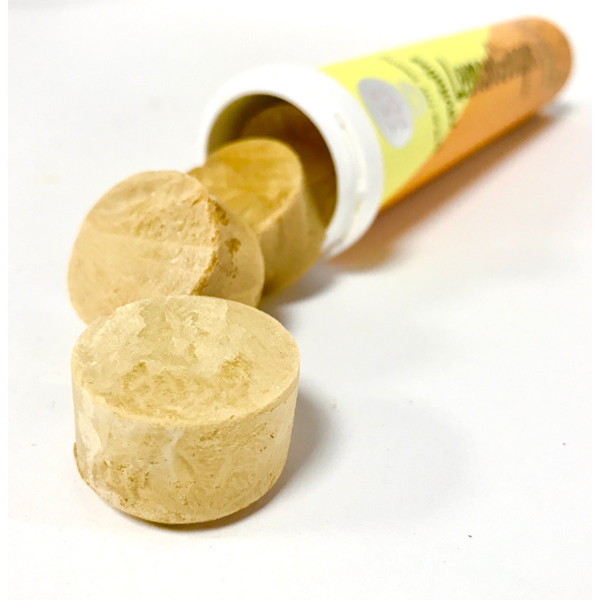 Lemon Ginger Tea-Pop, schnell gebrühter Gourmet-Tee (8-Tuben-Tablett)