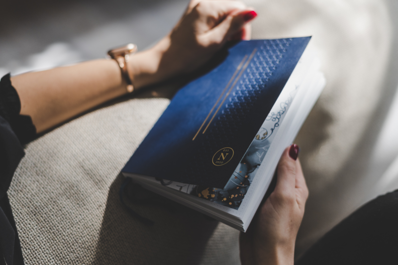 vegan bio-leather notebook - Luisa