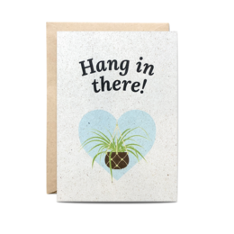 Postkarte + Kuvert Halte durch!