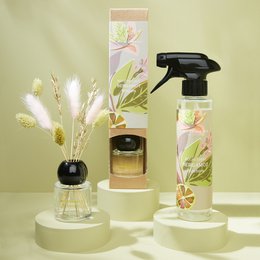 Reed Diffuser with Dried Flowers 50ML - Bergamot Blossom