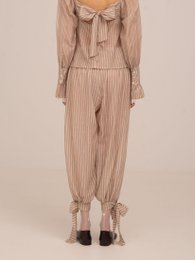 Strawberry Crush Pink Striped Trousers