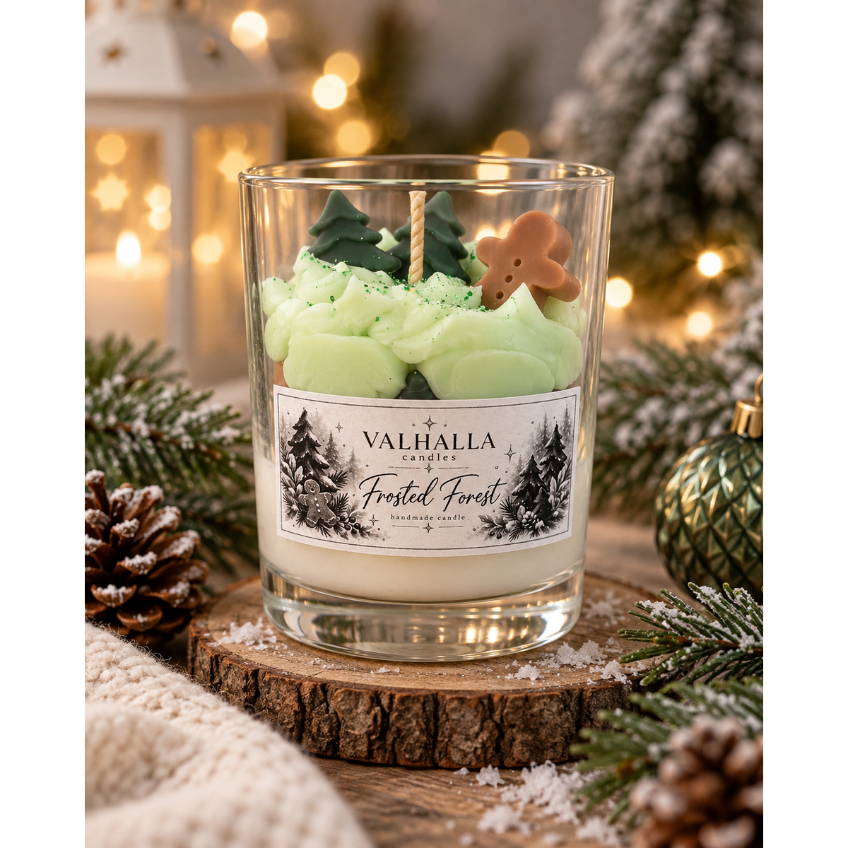 Vela perfumada Bosque Helado | cera de colza