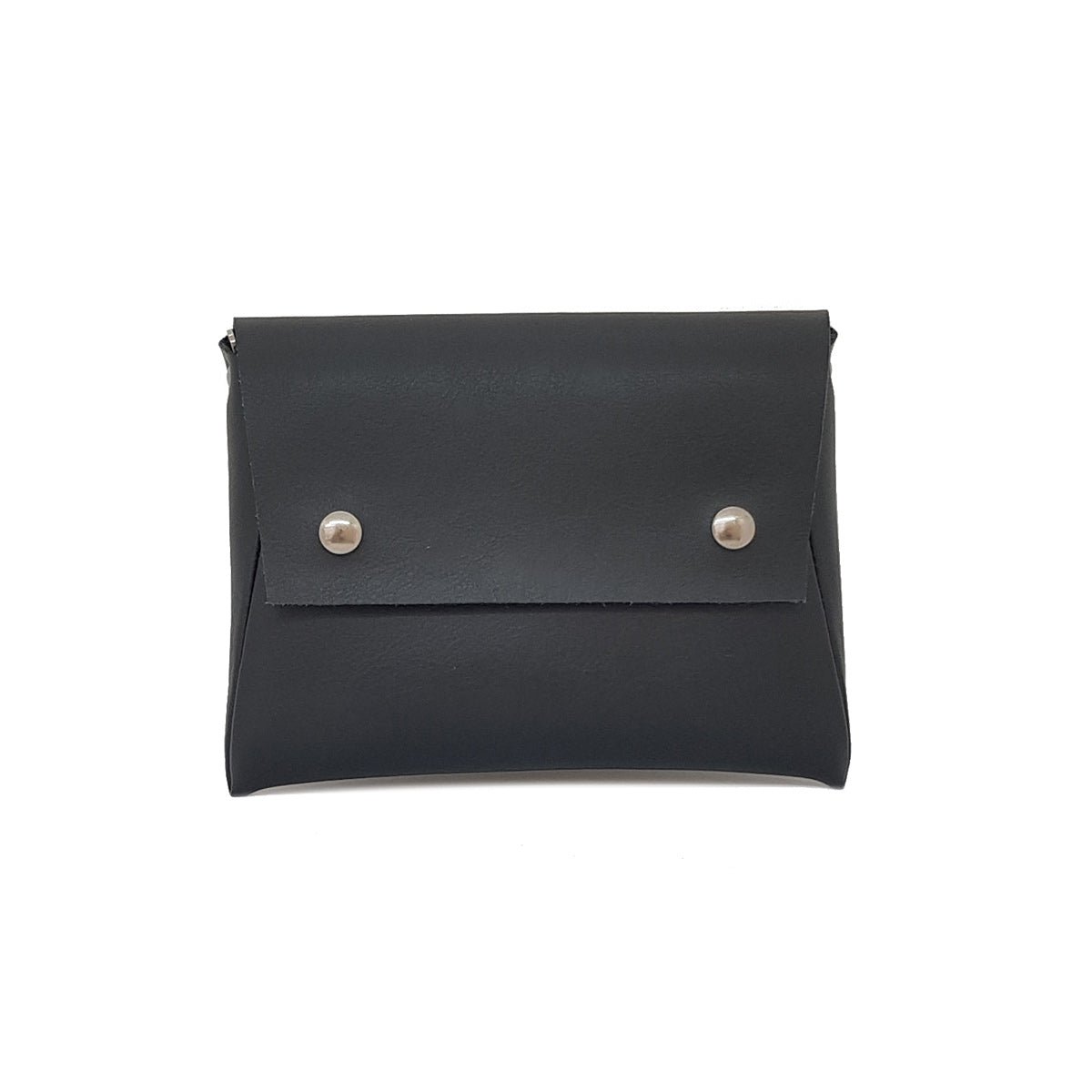 Black (Grainy Vegetarian Leather) Pouch only